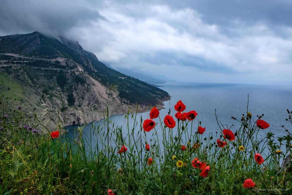 Sch&Ouml;Ne Ausblicke Bei Makarska An Der Jadranska Magistrala