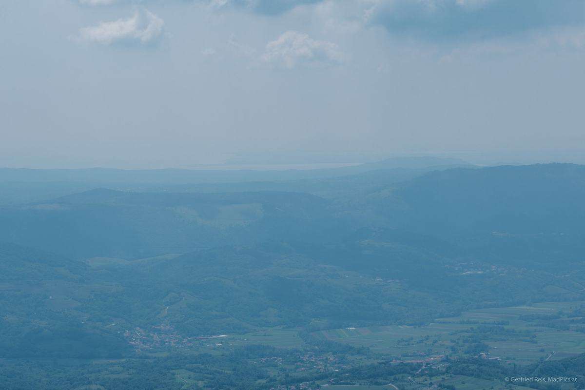 Ausblick Von Sinj Vrh Nach S&Uuml;Den