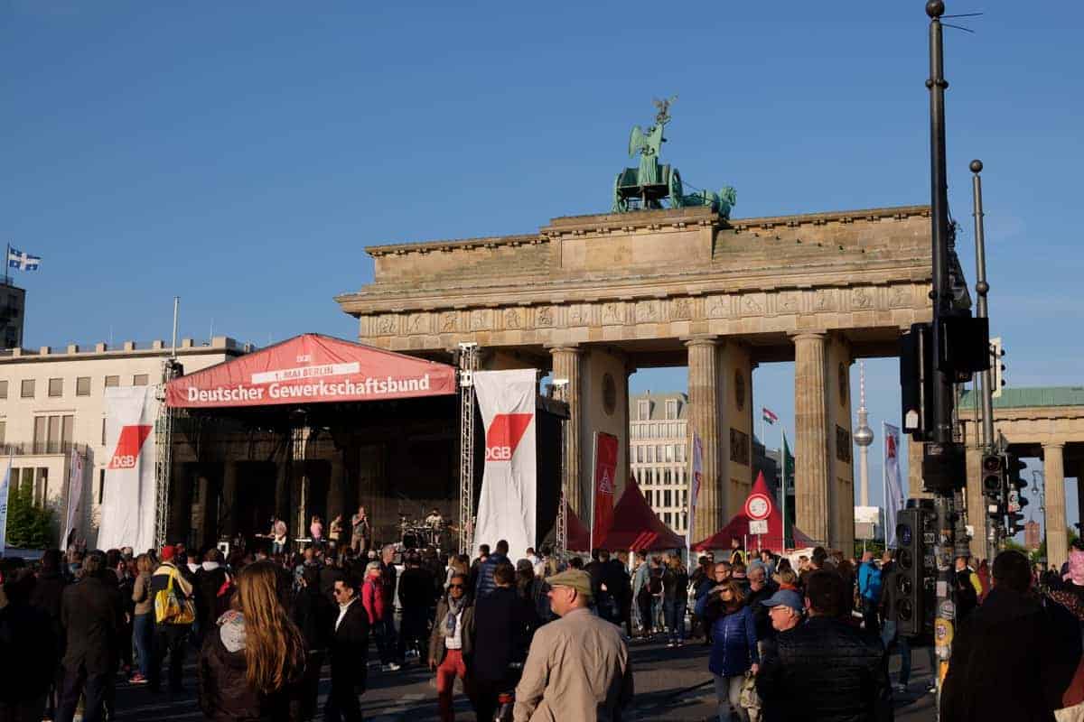 Berlin Mit Dem Wohnmobil 125 Feierlichkeiten Zum 1. Mai In Berlin
