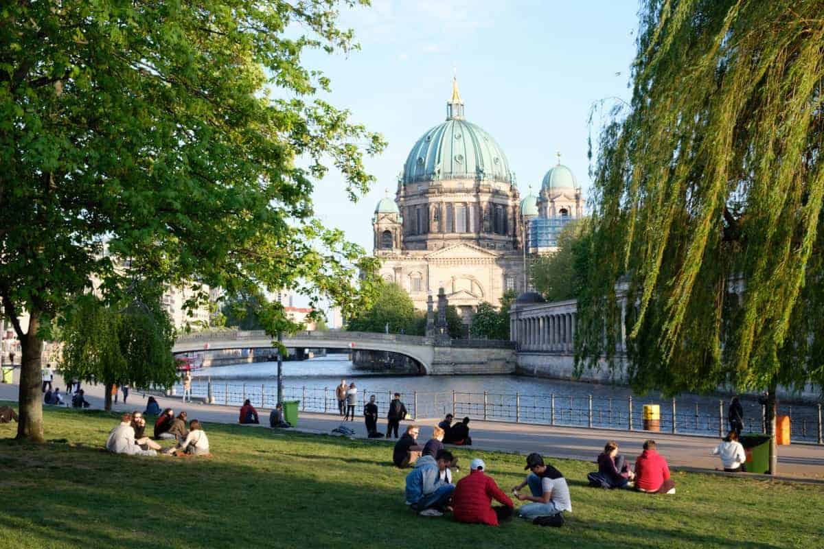 Berlin Mit Dem Wohnmobil 134 Park An Der Spree