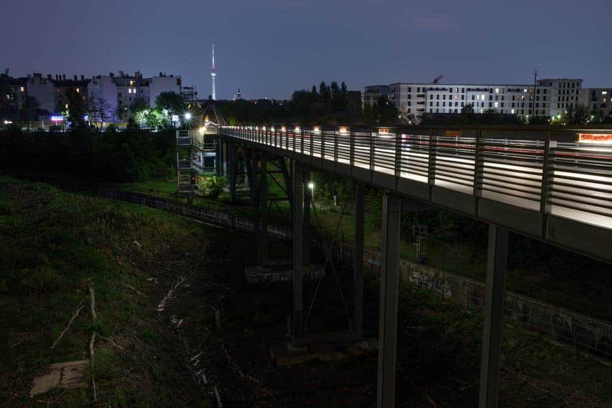 Berlin Mit Dem Wohnmobil 170 Berliner Fernsehturm Bei Nacht