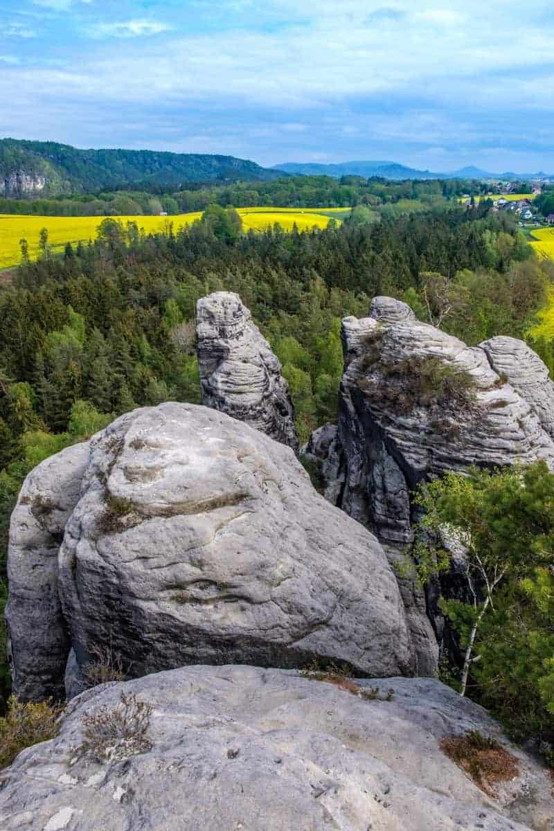 Felsen In Der S&Auml;Chsischen Schweiz
