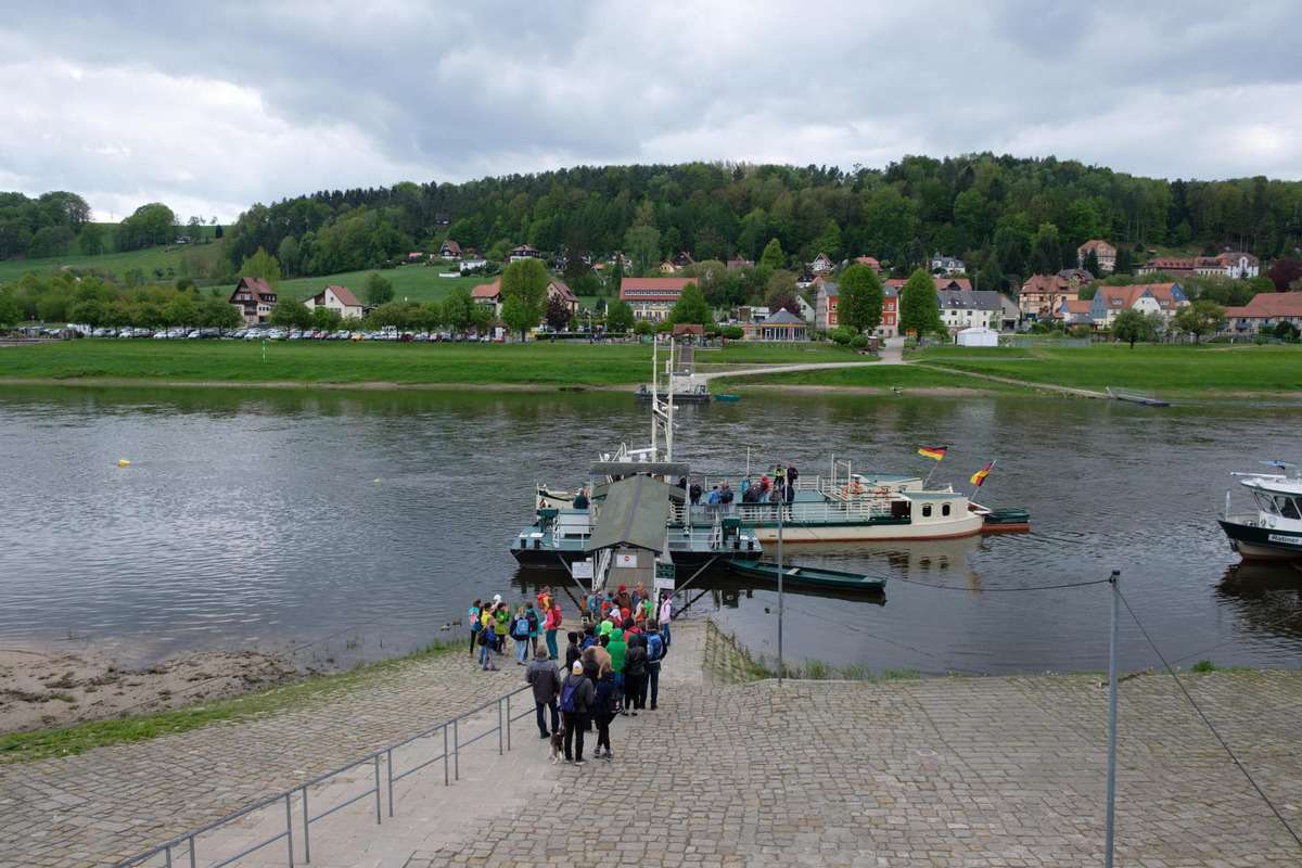 F&Auml;Hr-Anlegestelle In Rathen