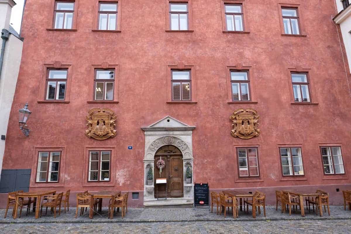 Sch&Ouml;Nes Geb&Auml;Ude In Cesky Krumlov