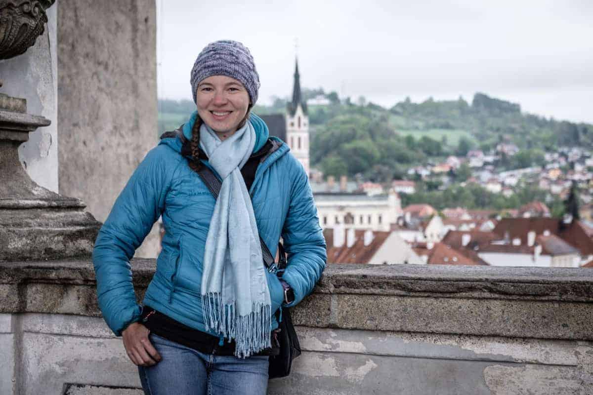 Olya In Schloss Cesky Krumlov