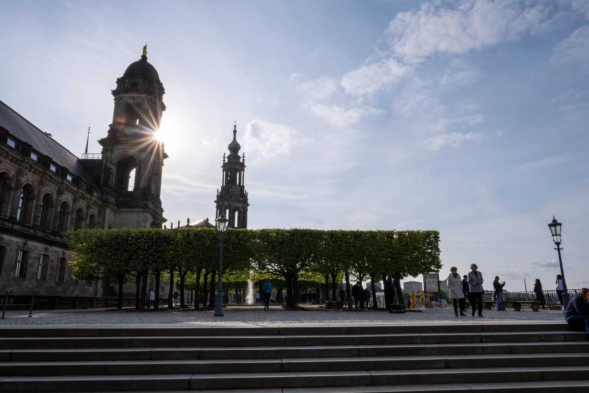 Dresden Mit Dem Wohnmobil 25 BrÜHlsche Terrasse Dresden