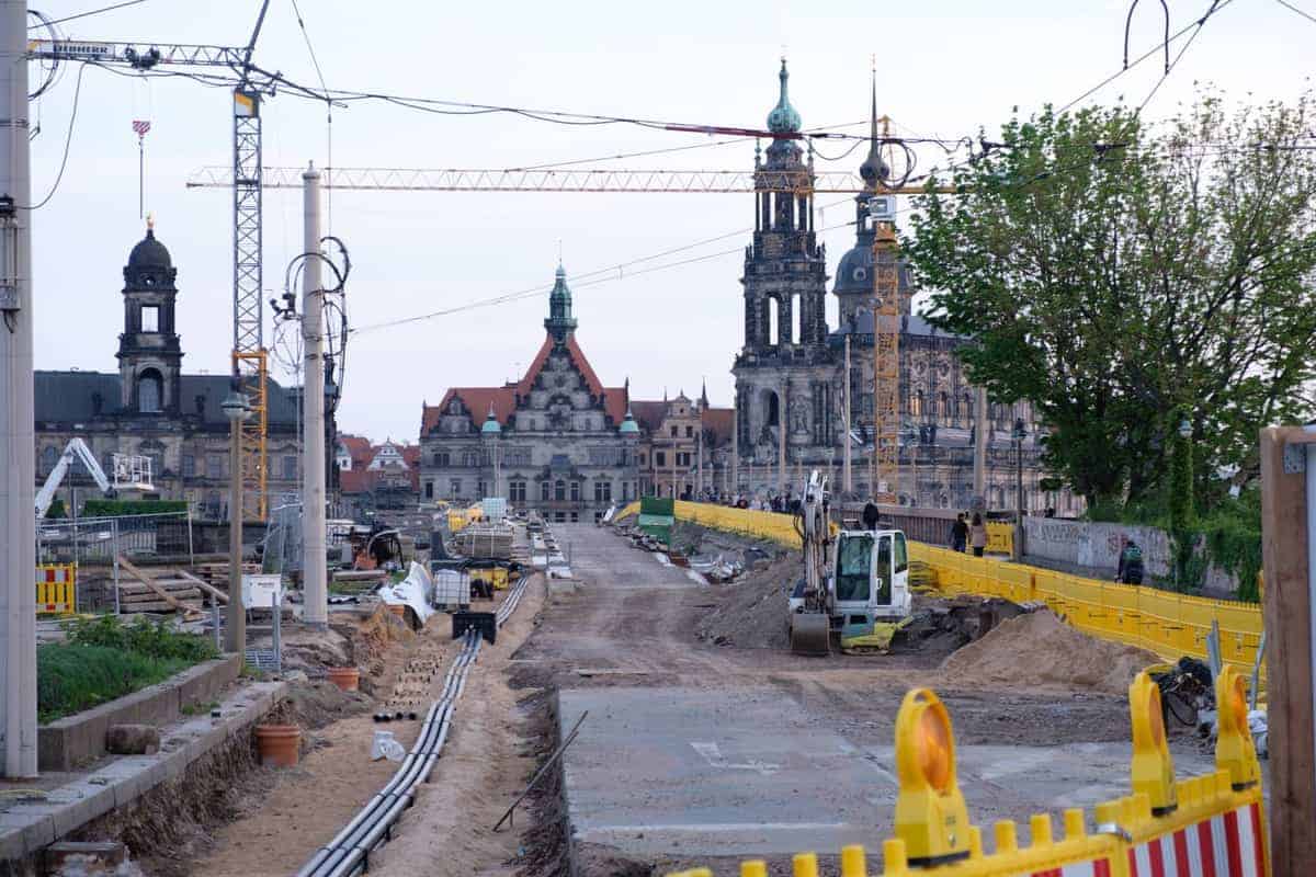 Dresden Mit Dem Wohnmobil 5 BrÜCke Zur Innenstadt In Dresden Wird Saniert