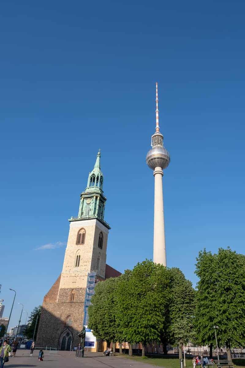 Berlin Mit Dem Wohnmobil 16 Berliner Fernsehturm