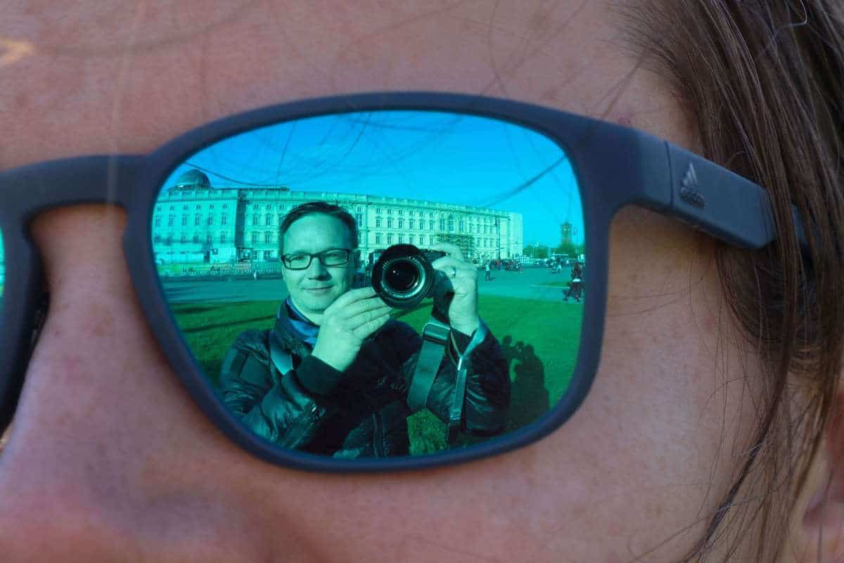 Berlin Mit Dem Wohnmobil 23 Gerfrieds Selfie In Olyas Sonnenbrille