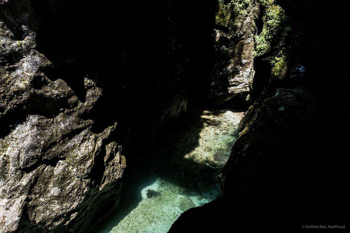 Die Soca In Der Tolmin-Klamm
