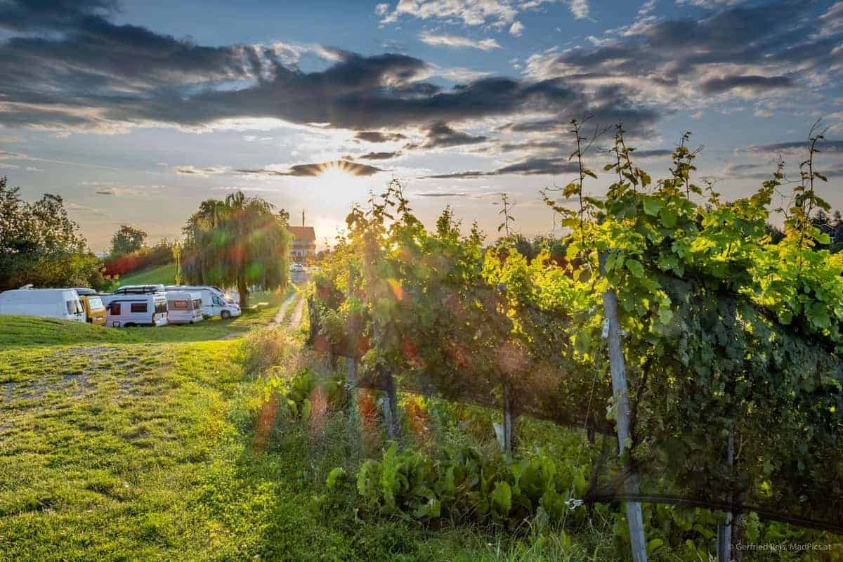 Wohnmobil Stellplatz In Der Südsteirischer Weingegend