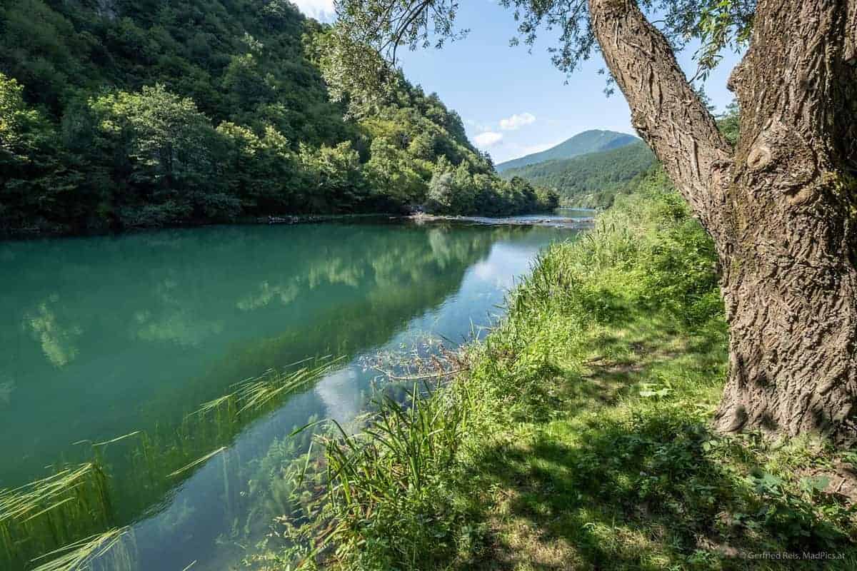 Bike-Tour Zum &Scaron;TrbačKi&Nbsp;Buk: Fluss