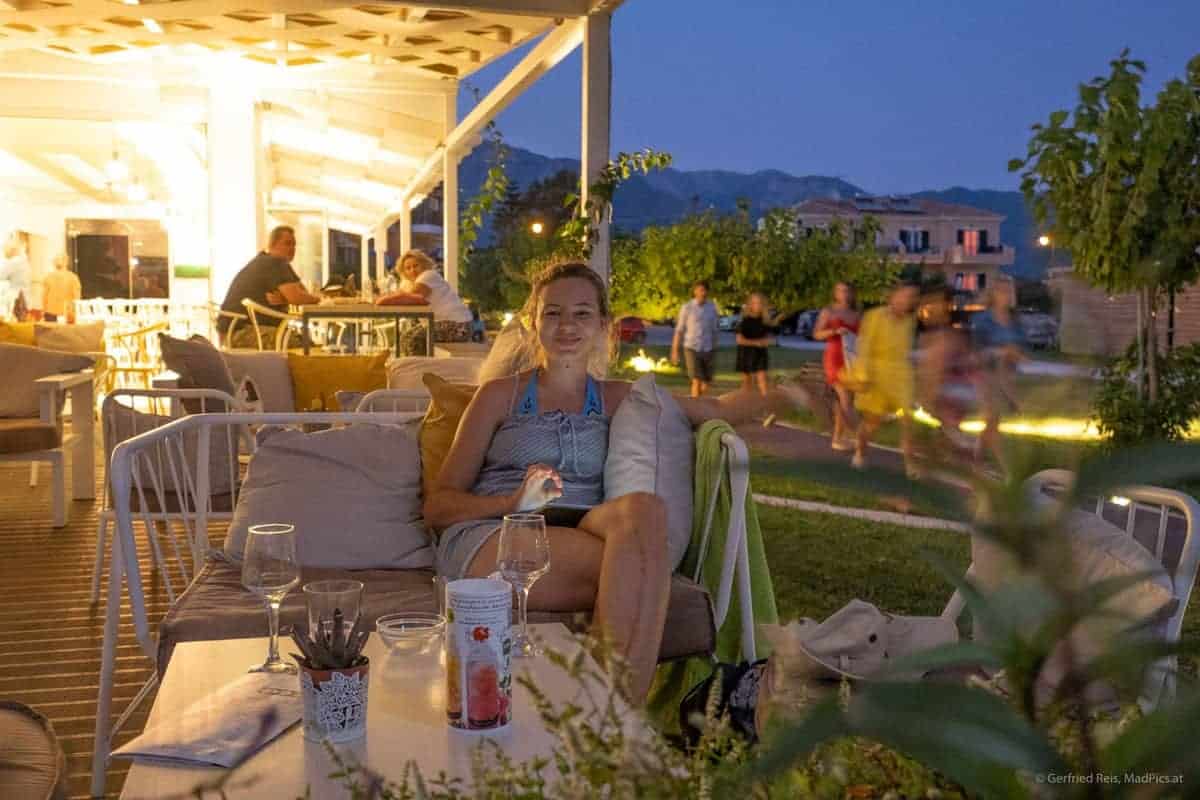 Relaxen In Einem Bar