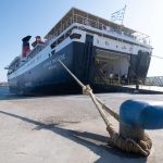 Mit Der Fähre Von Lavrio Nach Limnos