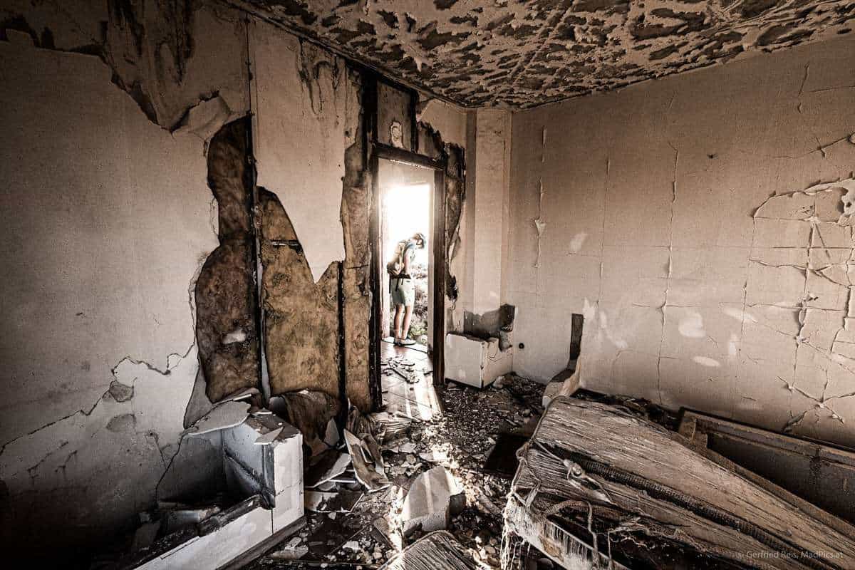 Verfallendes Appartment In Lost Place