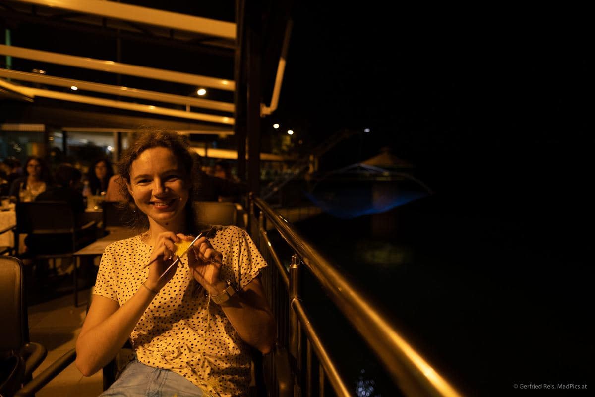 Abends An Der Ada In Shkodra