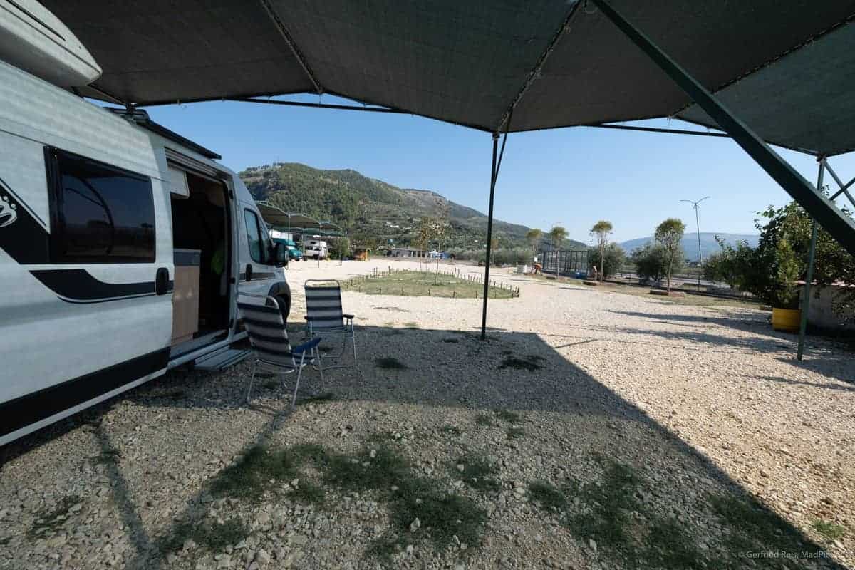 Am Riverside Camp In Berat