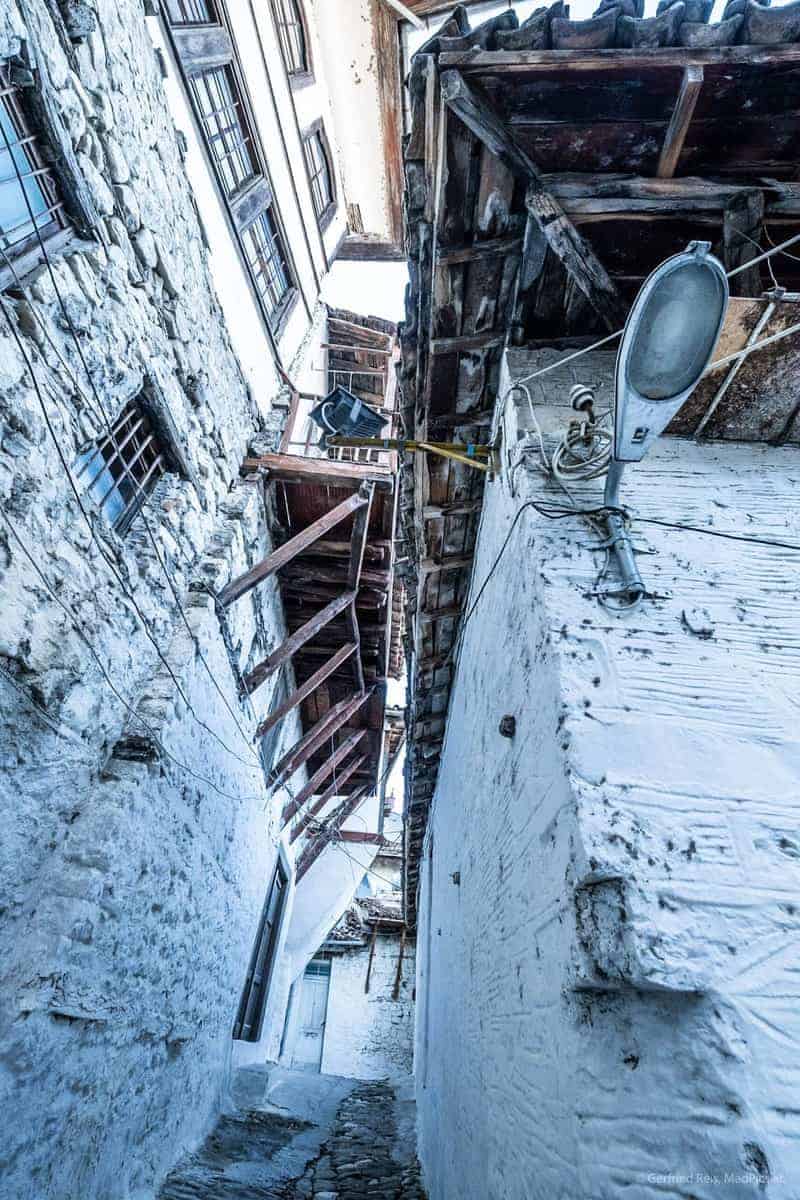 In Berats Stadtteil Mangalem