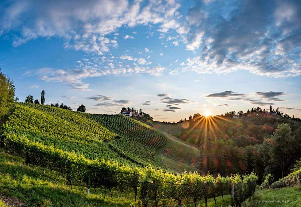 Unser Weg (Zurück) Zur Reisefotografie 15 Sonnenaufgang In Der Südsteiermark