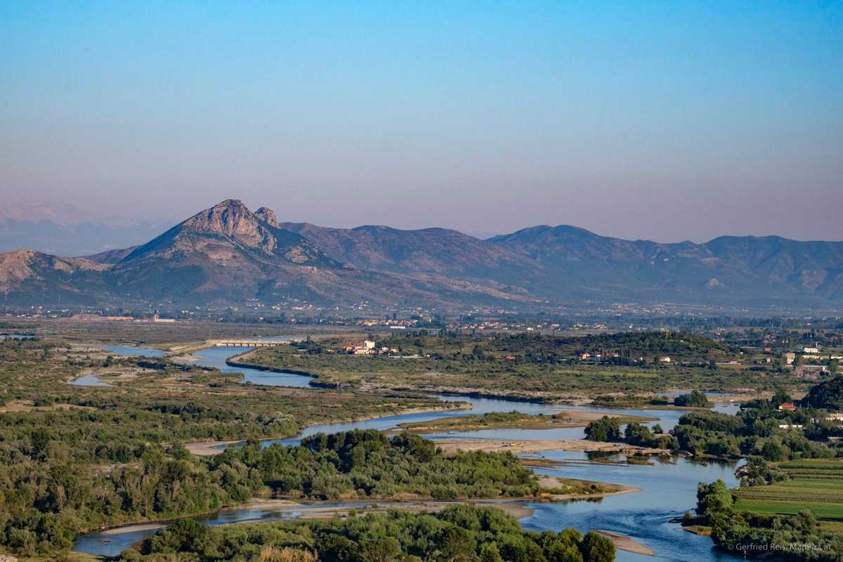 Die Schönsten Reisefotos 2019 33 Flusslandschaft Albanien Bei Shkodra