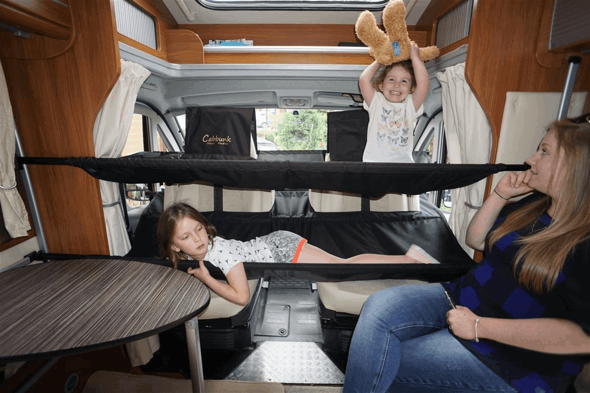 Wohnmobil Mit Kindern 7 Cabbunk-Zusatzbett Für Wohnmobil Mit Kindern