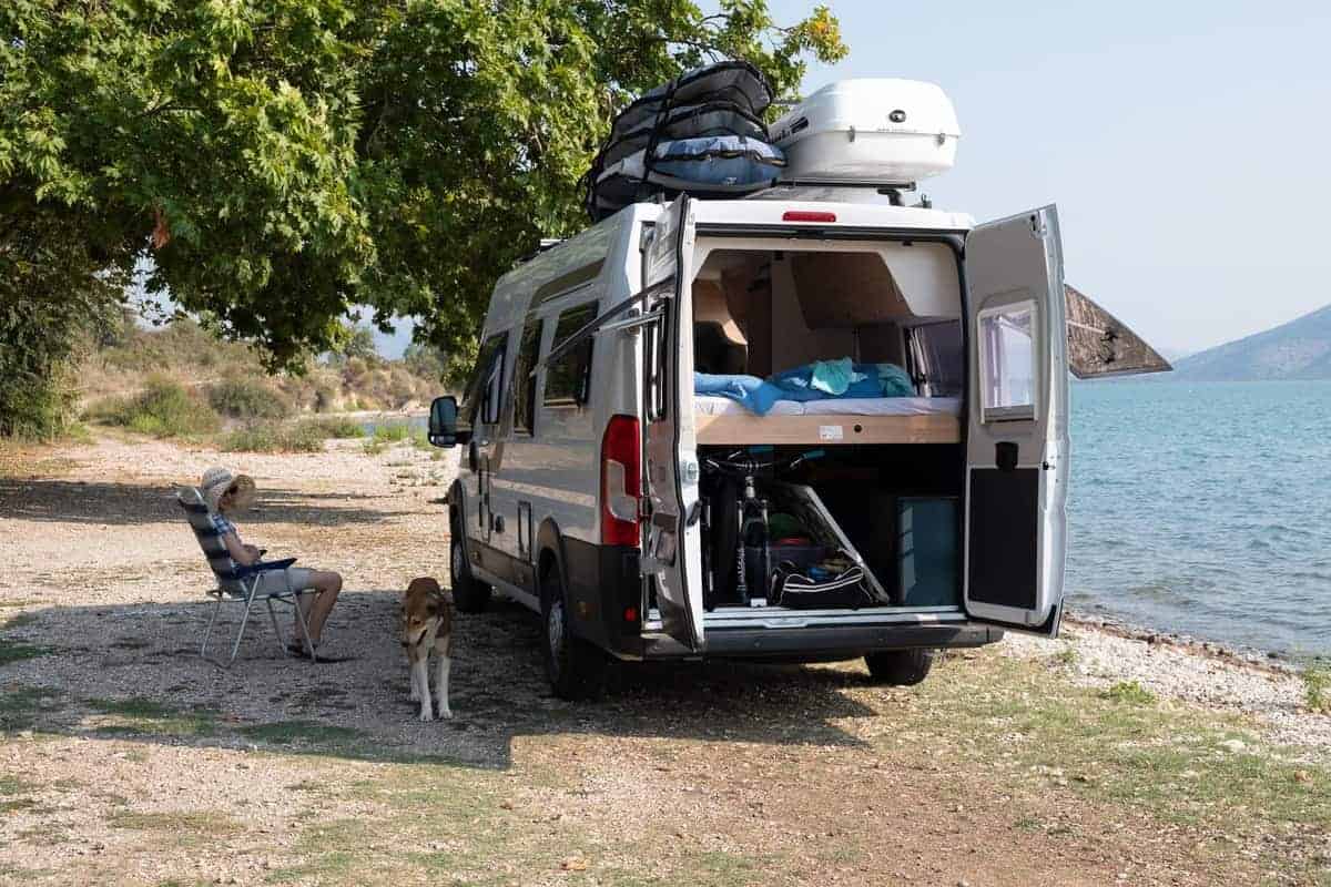 Inoffizieller Wohnmobil-Stellplatz