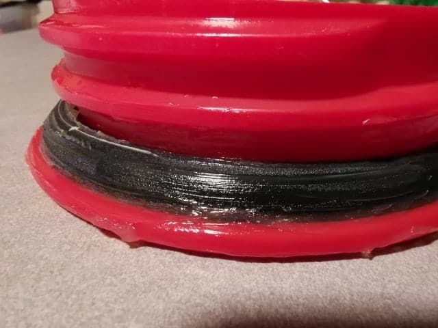 Wassertank Verschluss Fetten