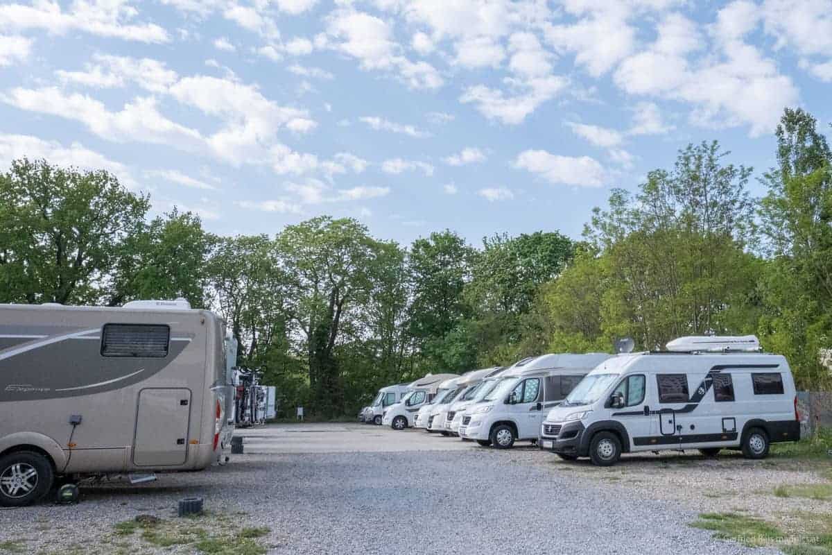 Wohnmobil-Stellplatz