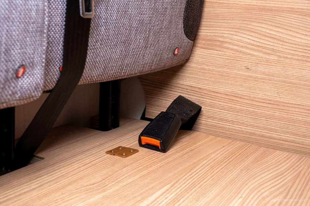 Wohnmobil Mit Kindern 4 Gurt Im Wohnmobil Für Kindersitz