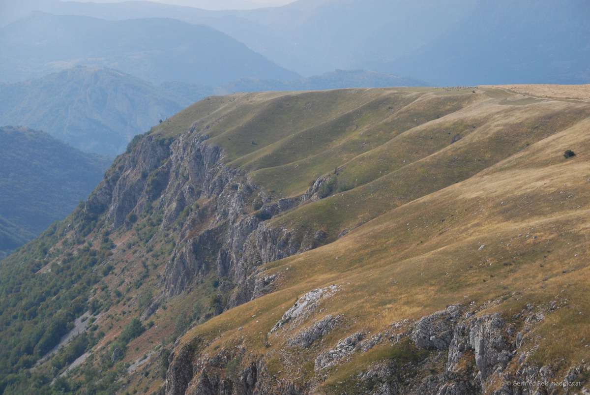 Berglandschaft Um Sedlo-Pass