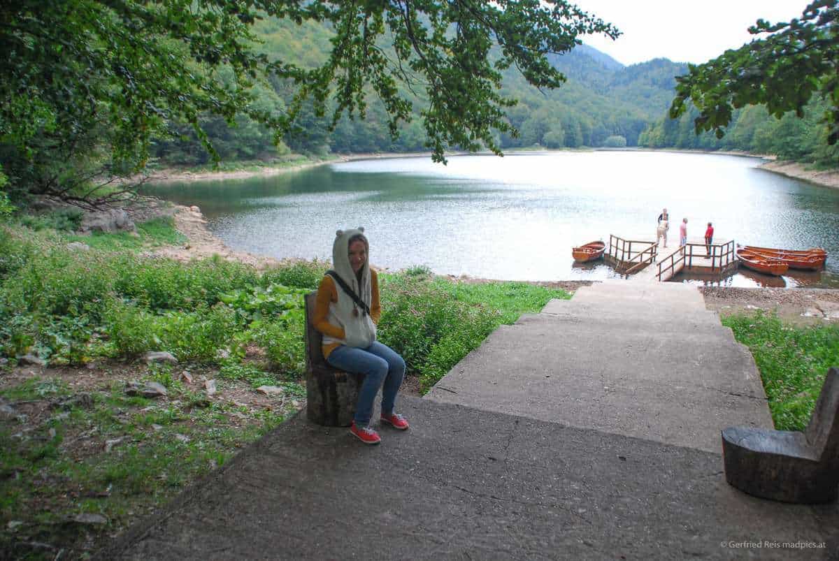 Eine Kleine Pause Am Biogradsko Jezero
