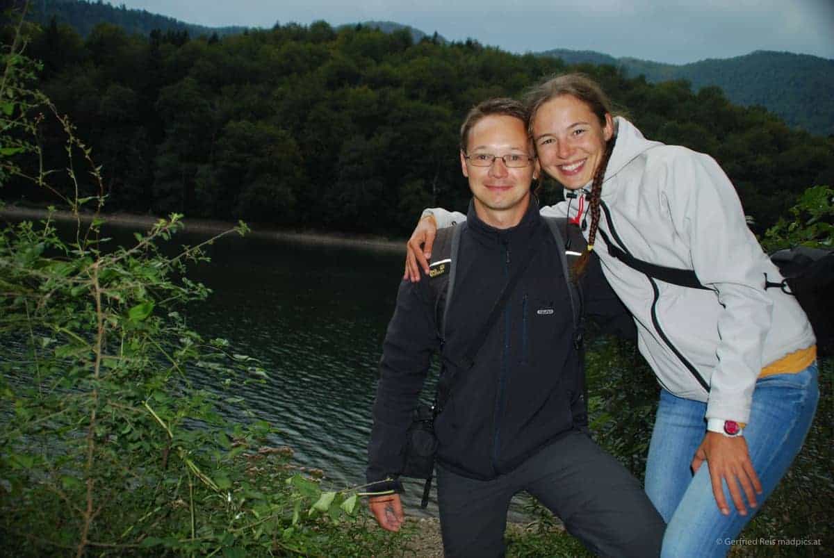 Olya Und Gerfried Am Biogradsko Jezero