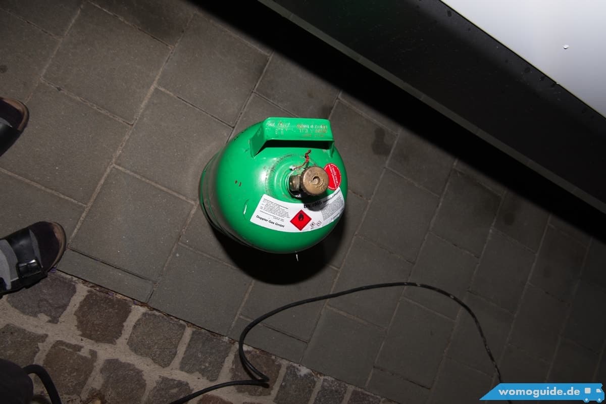 Gasflaschen-Tausch: Verschlusskappe