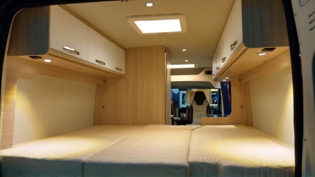 Doppelbett Im Wohnmobil