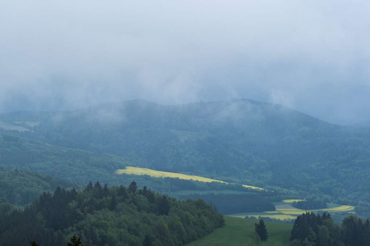 Ausblick Vom Hutwisch (Bucklige Welt)
