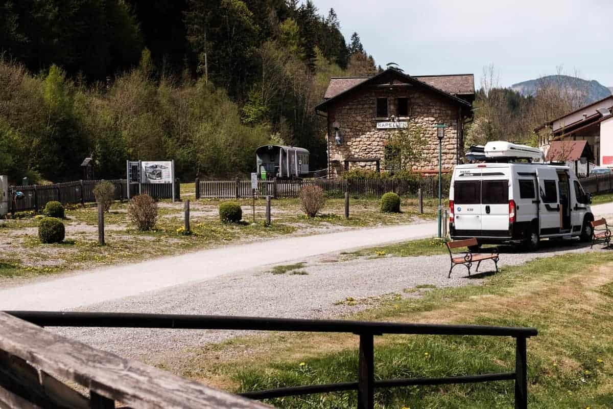 Entsorgung Am Stellplatz Von Kapellen