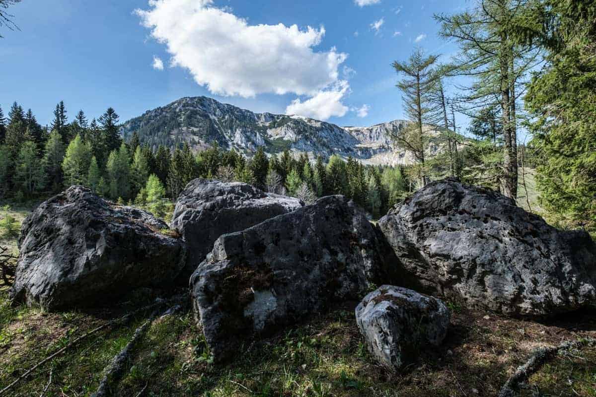 Im Hochschwab-Massiv Mit Dem Wohnmobil 7 Blick Vom Parkplatz Des Steirischen Seebergs