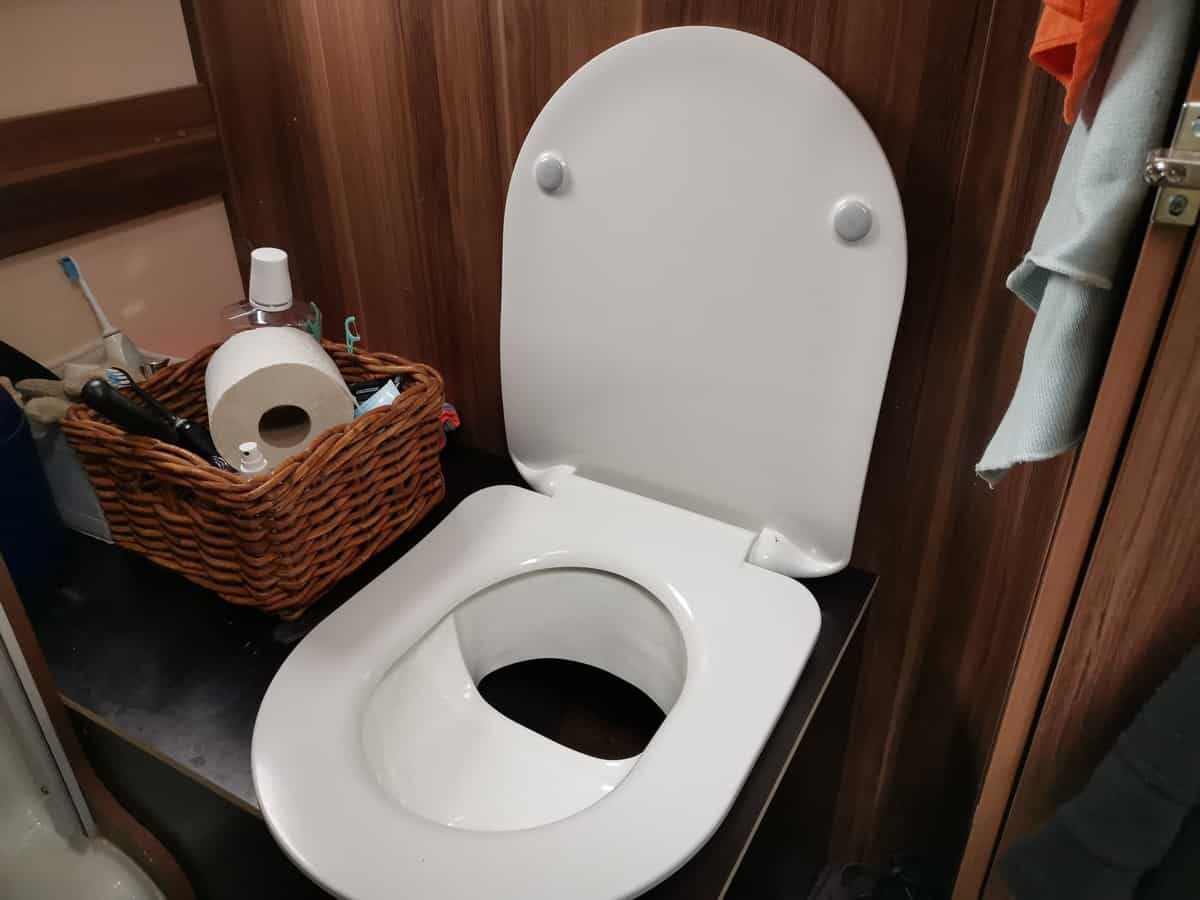 Trenntoilette im Wohnmobil