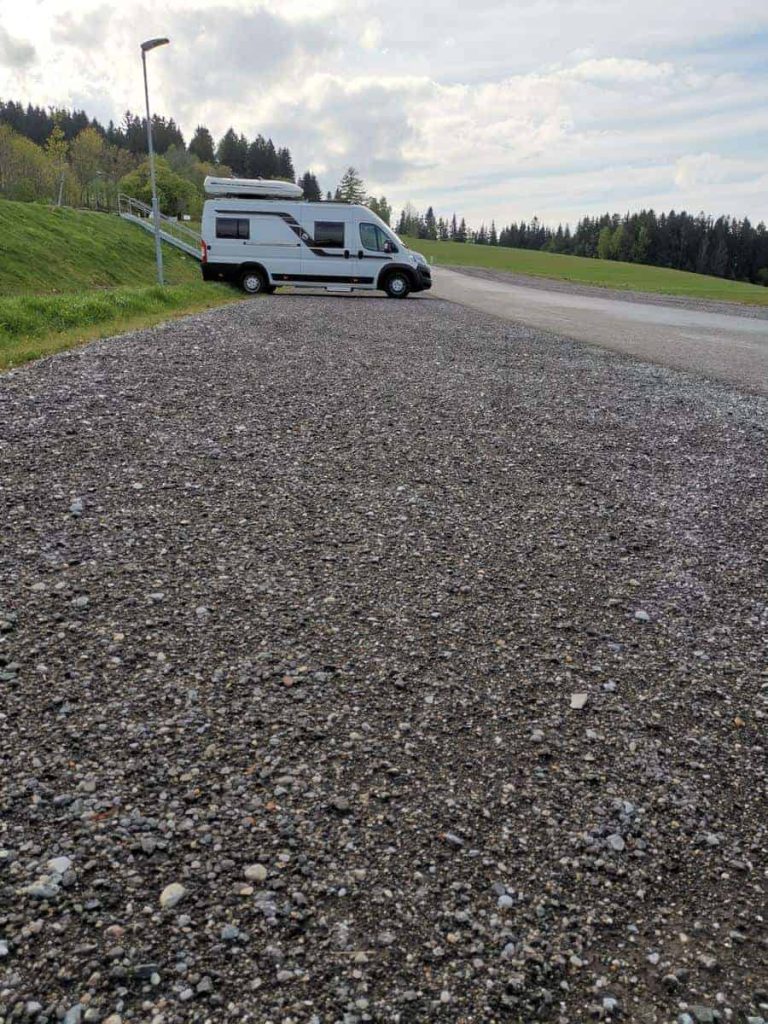 Camping Am Parkplatz P3 Der Wexltrails - Beinahe Eben!