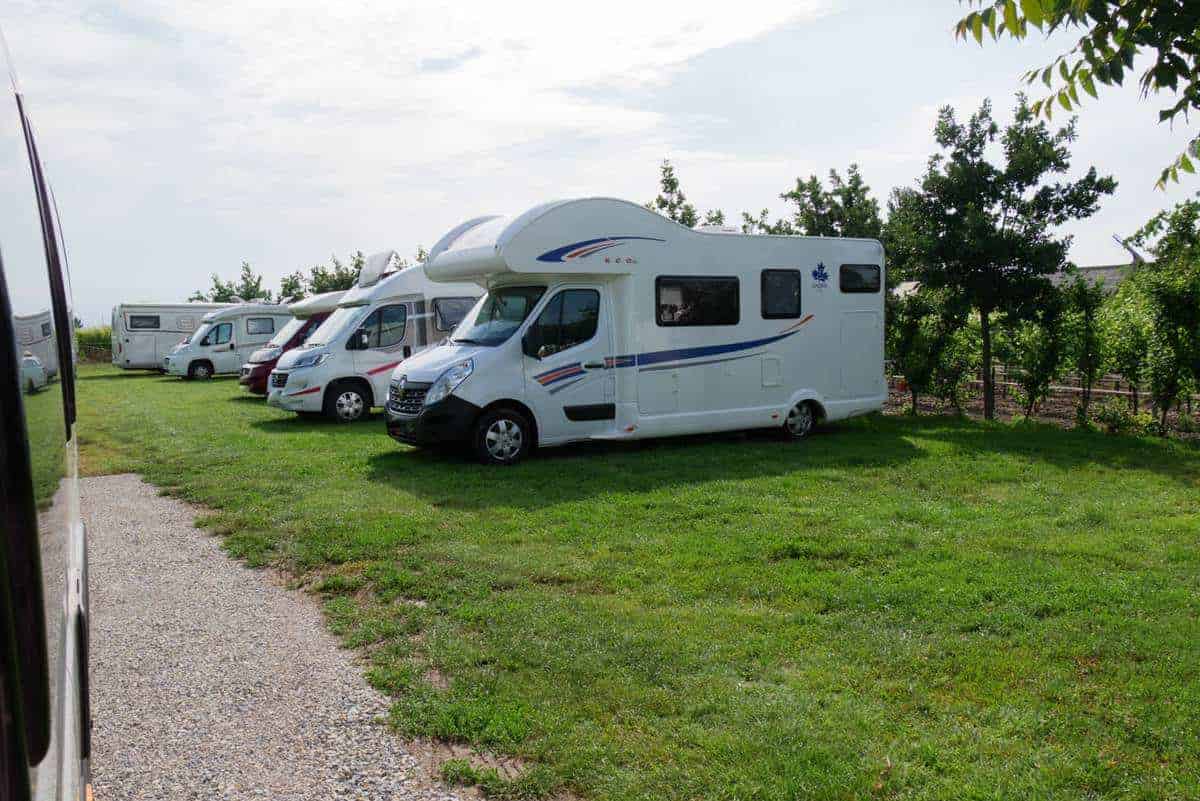 Stellplatz Bei Einem Weingut