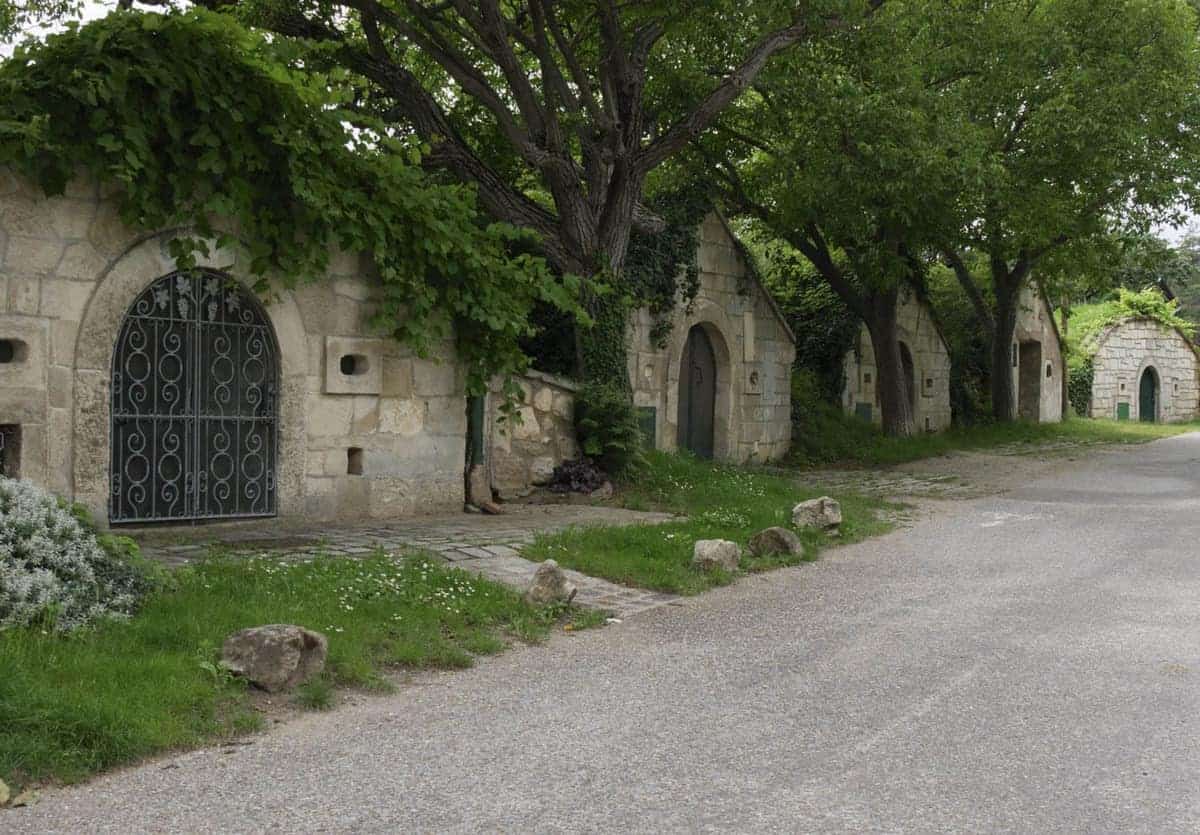 Kellergasse Am Neusiedler-See: Ein Keller Reiht Sich An Den Nächsten