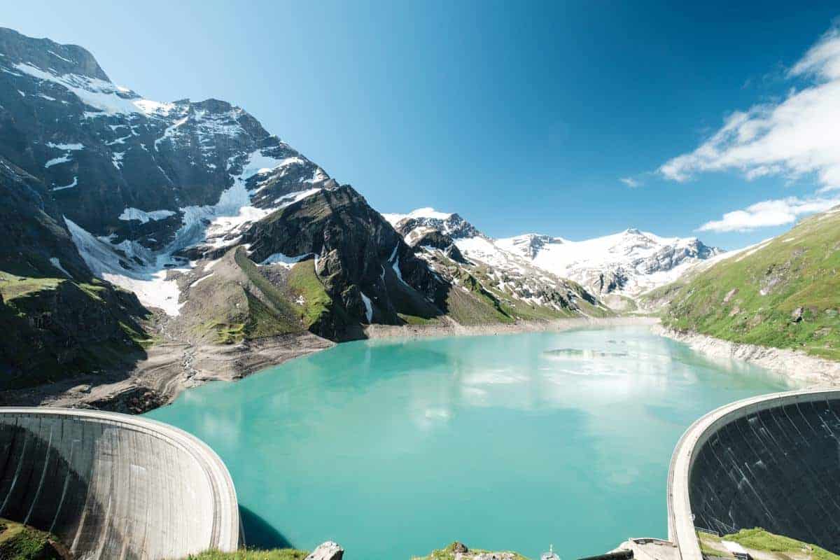 Drossensperre Und Moosersperre (Stauseen Kaprun)