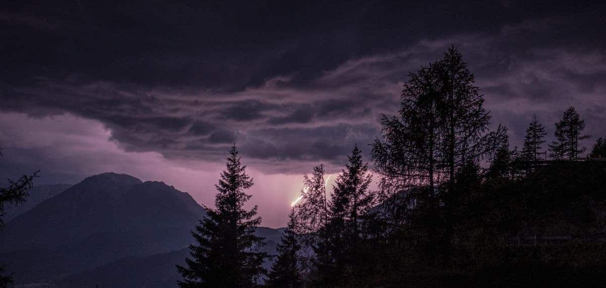 Die Besten Reisefotos 2020 - Unser Reisejahr 19 Gewitter Auf Der Loser-Alm
