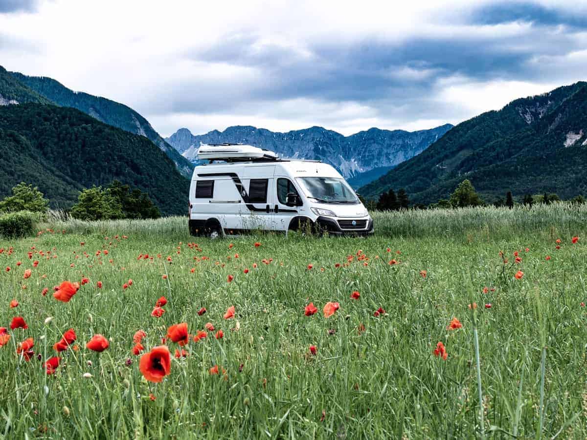Die Besten Reisefotos 2020 - Unser Reisejahr 15 Camper Vor Den Karawanken