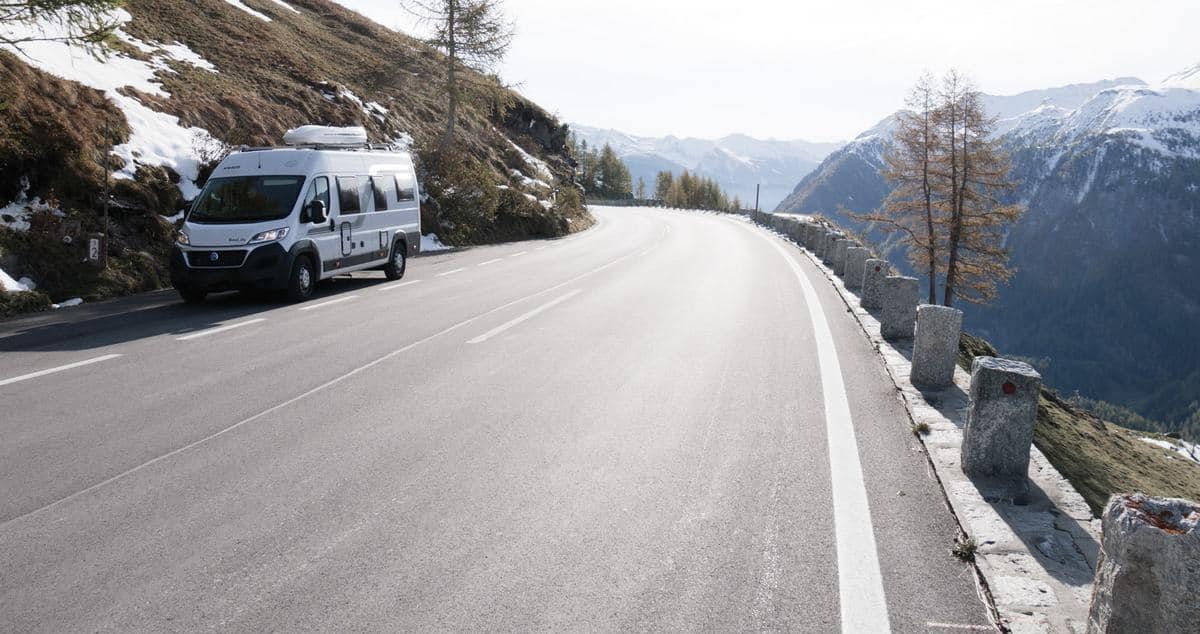 Mit Dem Wohnmobil Auf Der Großglockner-Hochalpenstraße