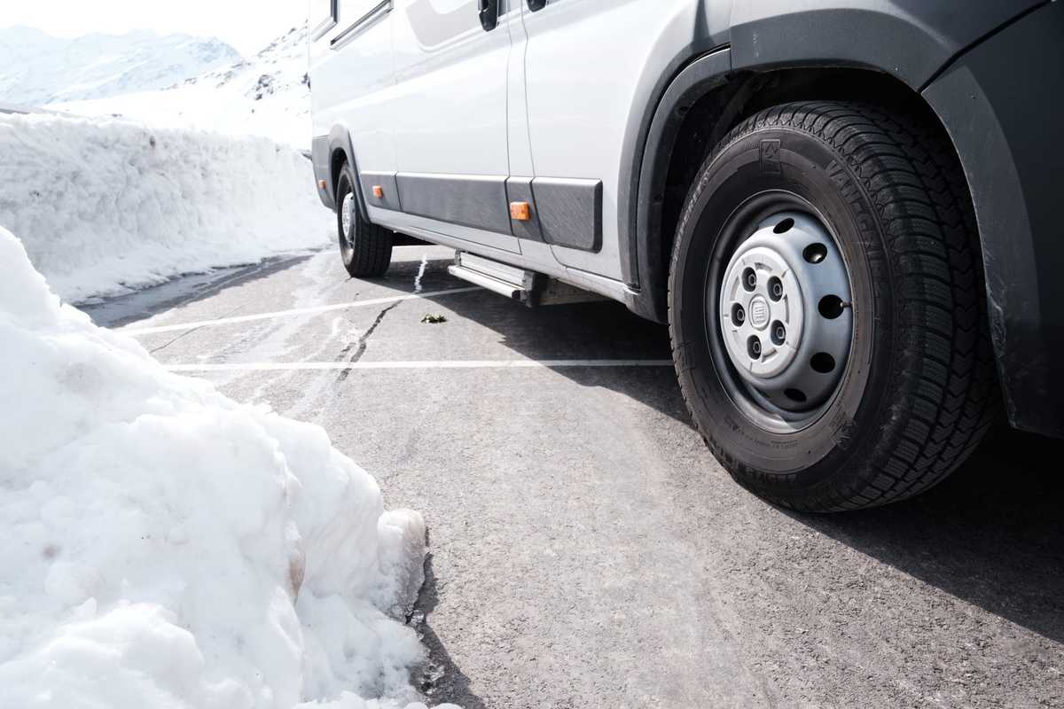 Winterreifen Am Wohnmobil