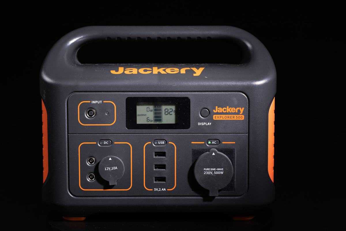 Eine Power Station Für Camping Und Wohnmobil 8 Jackery Explorer 500