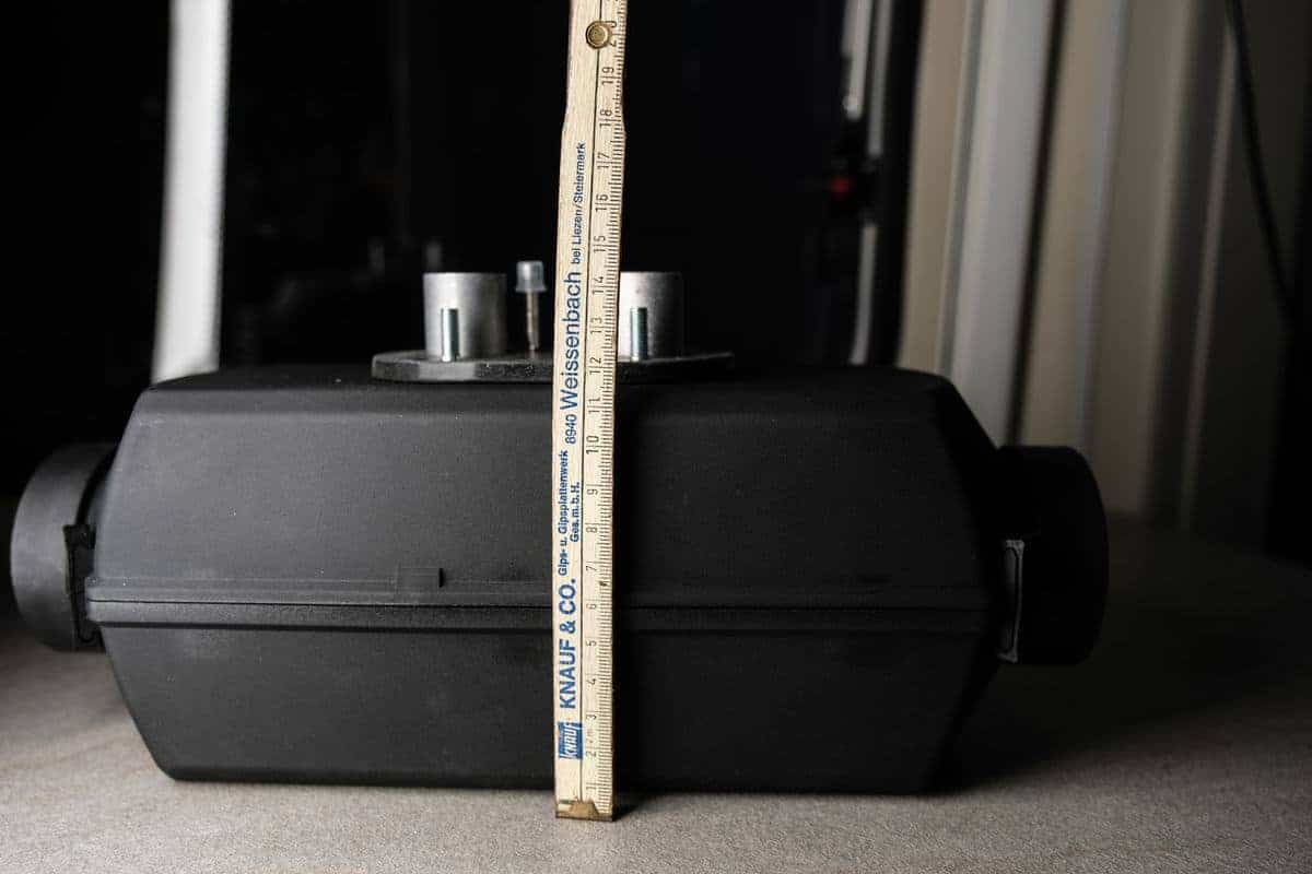 Maße Der Autoterm Air 2D