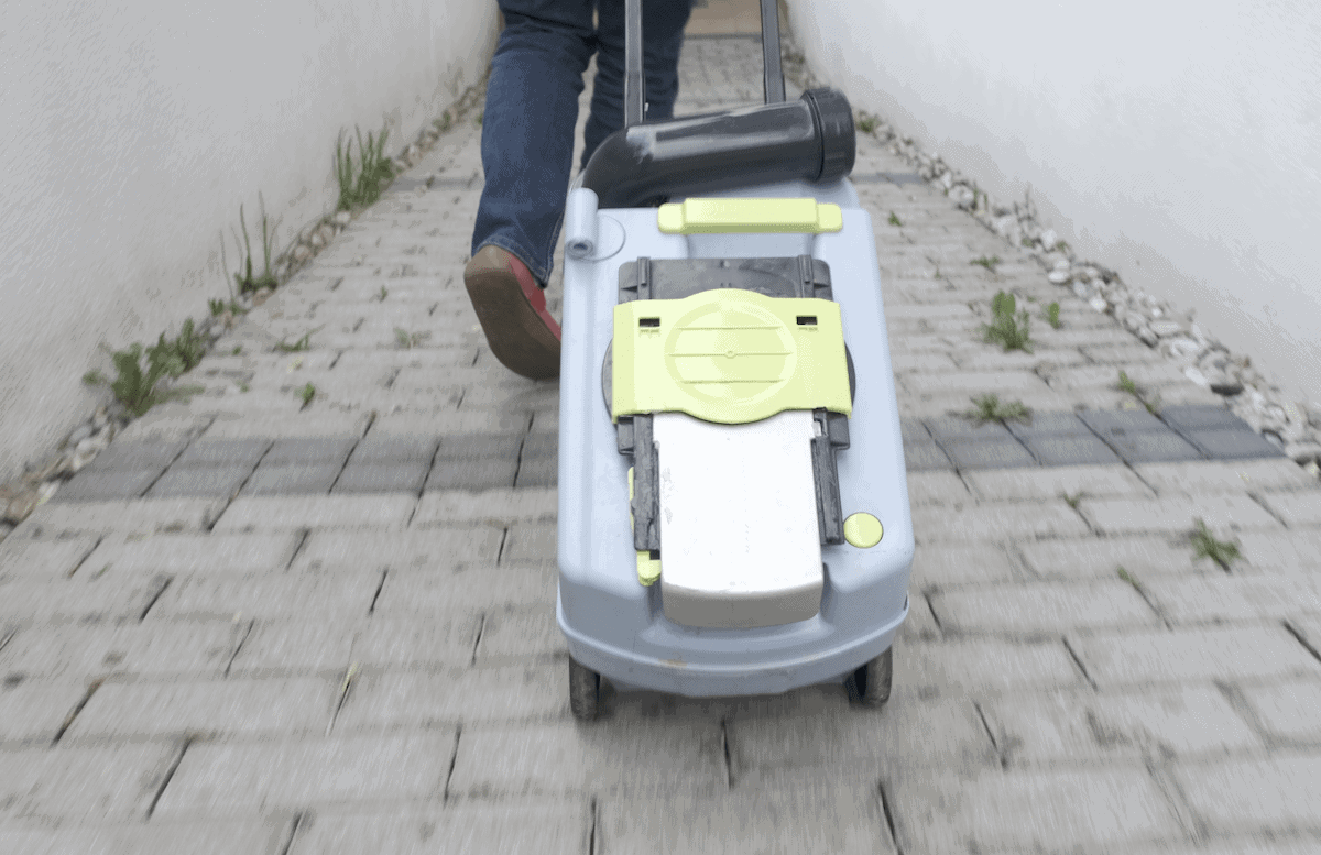 Kassettentoilette Entsorgung