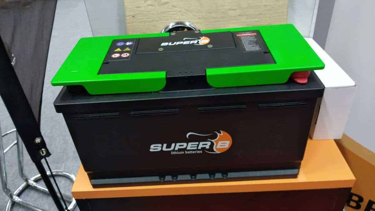 Lithium-Batterie Von Super-B